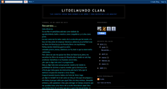 Desktop Screenshot of litdelmundoclara.blogspot.com