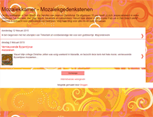 Tablet Screenshot of mozaiekkamer.blogspot.com