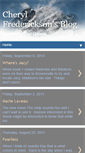 Mobile Screenshot of cherylfrederickson.blogspot.com