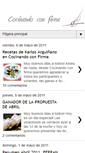 Mobile Screenshot of cocinandoconfirma.blogspot.com