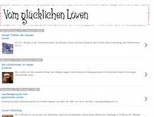 Tablet Screenshot of gluecklicherloewe.blogspot.com