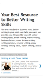 Mobile Screenshot of betterwritingskills.blogspot.com