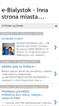Mobile Screenshot of e-bialystok.blogspot.com