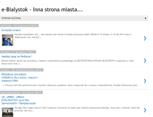 Tablet Screenshot of e-bialystok.blogspot.com