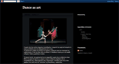 Desktop Screenshot of danceartlovers.blogspot.com