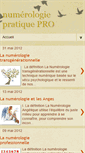 Mobile Screenshot of numerologie-pratique.blogspot.com