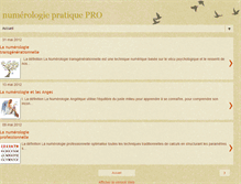 Tablet Screenshot of numerologie-pratique.blogspot.com
