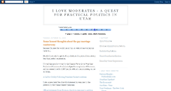 Desktop Screenshot of ilovemoderates.blogspot.com