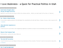 Tablet Screenshot of ilovemoderates.blogspot.com