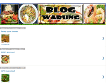 Tablet Screenshot of blog-warung.blogspot.com