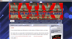 Desktop Screenshot of nativavestibulares.blogspot.com