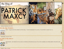 Tablet Screenshot of patrickmaxcy.blogspot.com