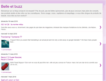 Tablet Screenshot of belleetbuzz.blogspot.com