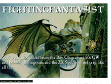 Tablet Screenshot of fightingfantasist.blogspot.com
