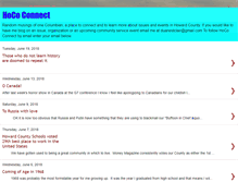 Tablet Screenshot of hococonnect.blogspot.com