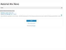 Tablet Screenshot of material-mix.blogspot.com