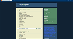 Desktop Screenshot of edicaoesgotada.blogspot.com