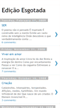 Mobile Screenshot of edicaoesgotada.blogspot.com