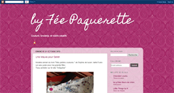 Desktop Screenshot of feepaquerette.blogspot.com