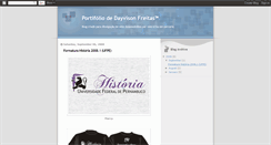 Desktop Screenshot of dayvisonfreitas.blogspot.com