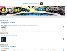 Tablet Screenshot of launchpadcomics.blogspot.com