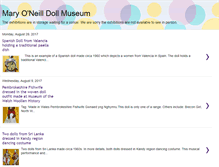Tablet Screenshot of dollmuseumnewzealand.blogspot.com