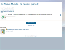 Tablet Screenshot of idex-nuevomundo-ii.blogspot.com