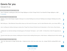 Tablet Screenshot of gown4u.blogspot.com