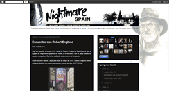 Desktop Screenshot of nightmarespain.blogspot.com