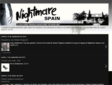 Tablet Screenshot of nightmarespain.blogspot.com