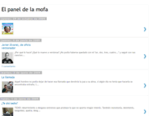 Tablet Screenshot of elpaneldelamofa.blogspot.com