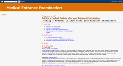 Desktop Screenshot of medical4instudent.blogspot.com