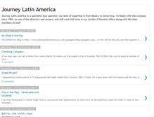 Tablet Screenshot of journeylatinamerica.blogspot.com