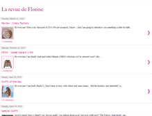 Tablet Screenshot of la-revue-de-florine.blogspot.com