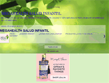 Tablet Screenshot of megahealthsaludinfantil.blogspot.com