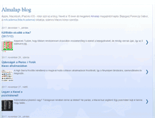Tablet Screenshot of almalapmintblog.blogspot.com