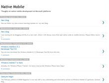 Tablet Screenshot of nativemobile.blogspot.com