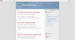 Desktop Screenshot of niceurdupoetry.blogspot.com