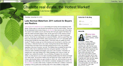 Desktop Screenshot of charlotterealestatethehottestmarket.blogspot.com