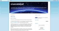 Desktop Screenshot of cruxcatalyst.blogspot.com