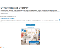 Tablet Screenshot of effectiveness-efficiency.blogspot.com
