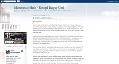 Desktop Screenshot of maratussolehah-umi.blogspot.com