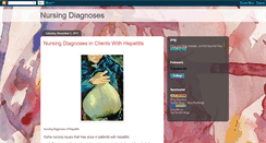 Desktop Screenshot of nursing-diagnoses111.blogspot.com