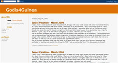 Desktop Screenshot of godis4guinea.blogspot.com