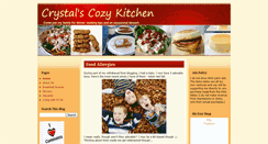 Desktop Screenshot of crystalscozykitchen.blogspot.com