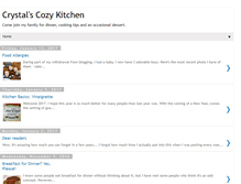 Tablet Screenshot of crystalscozykitchen.blogspot.com