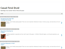 Tablet Screenshot of casualferal.blogspot.com