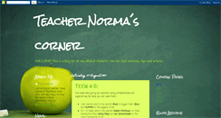 Desktop Screenshot of angloteachernorma.blogspot.com