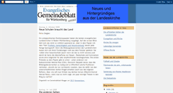 Desktop Screenshot of gemeindeblatt.blogspot.com