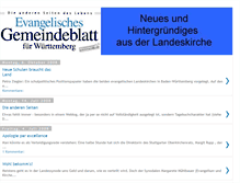 Tablet Screenshot of gemeindeblatt.blogspot.com